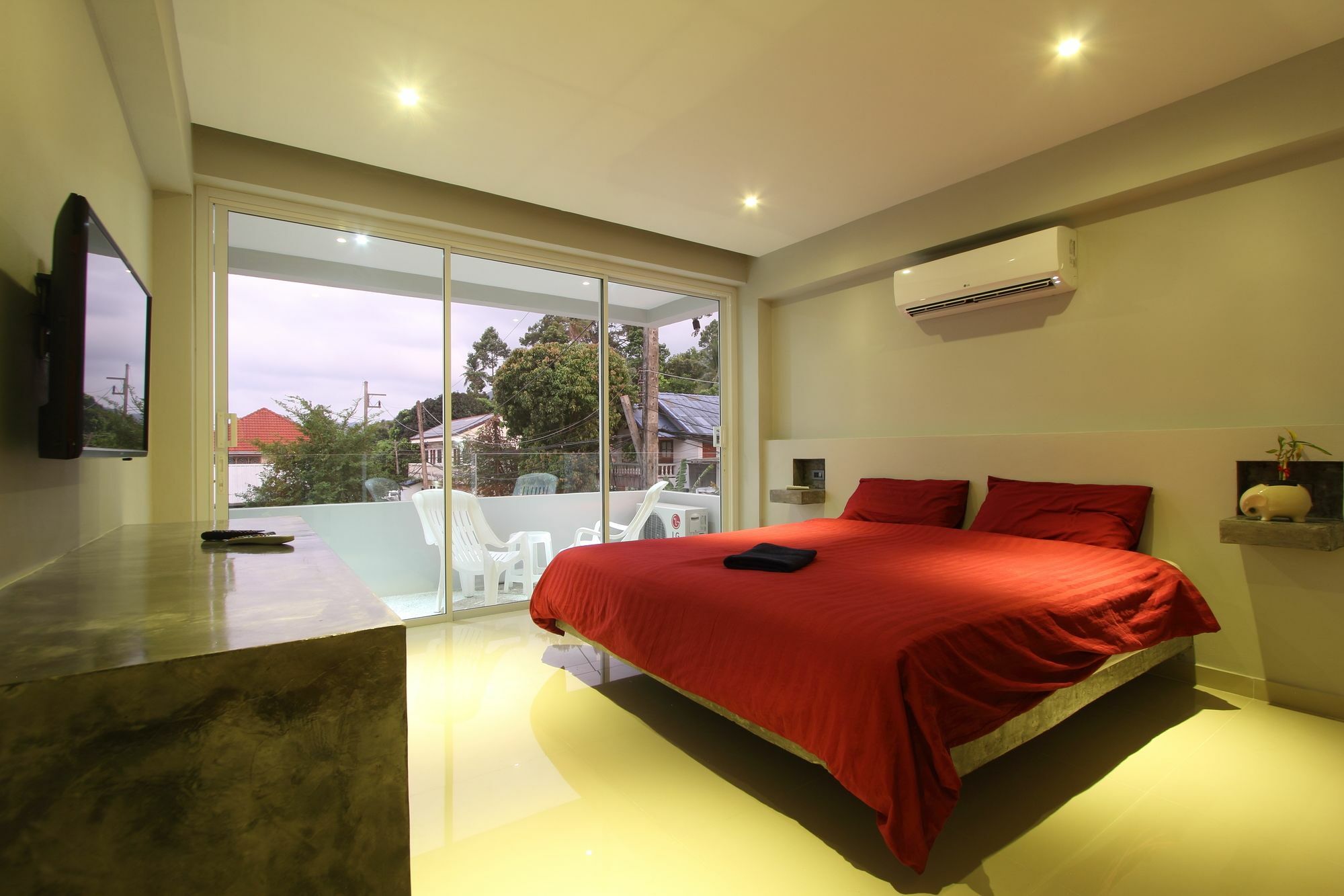 Twin Lotus Samui Hotell Bophut Exteriör bild